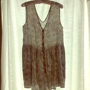 Urban outfitters Light floral romper